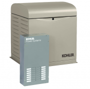 Kohler 12RESVL-100LC12 12kW Single-Phase Generator with 100A 12-Circuit Transfer Switch