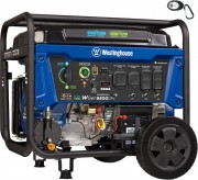 Westinghouse 12500 Watt Dual Fuel Portable Generator with CO Sensor WGen9500DFc