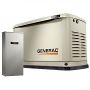 Generac 7172 10kW Guardian Standby Generator Wi-Fi with 100A 16-Circuit Transfer Switch
