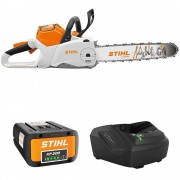 Stihl MSA 220 C-B Chainsaw, (2) AP 200 Battery & AL 101 Charger Bundle
